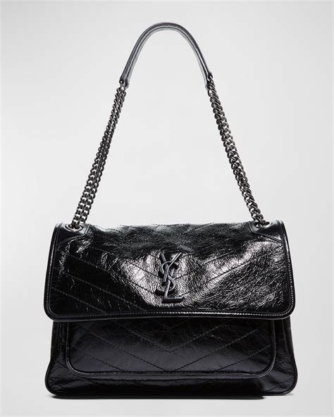 college bag ysl large|YSL flap shoulder bag.